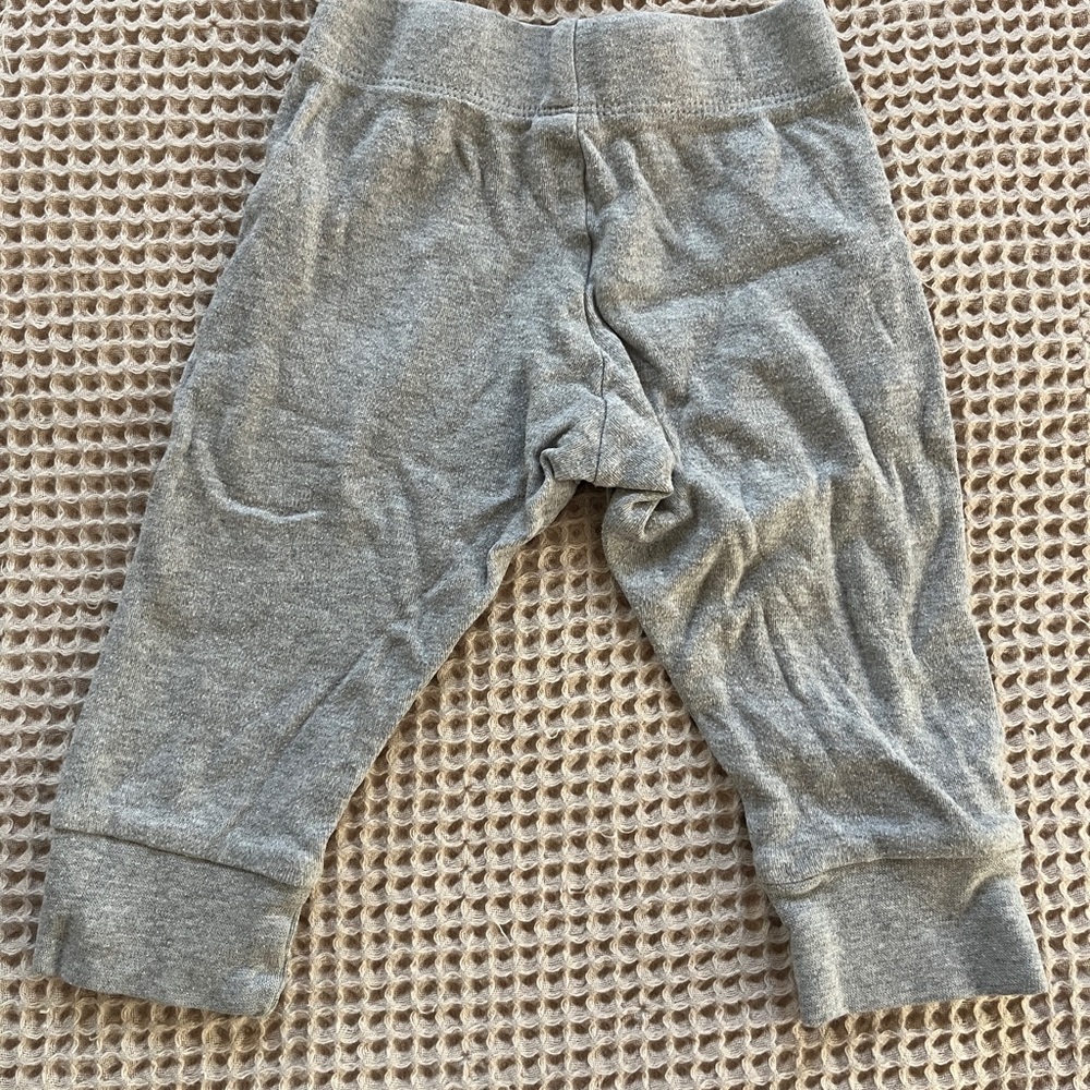 Colored Organics joggers 6-12Mo gray